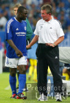 FUSSBALL 1. Bundesliga SO4, HENYCKES und ASAMOAH