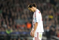 FUSSBALL INTERNATIONAL  CHL Viertelfinale 11/12: Zlatan Ibrahimovic (AC Mailand)