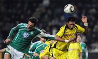 FUSSBALL, 1. BUNDESLIGA, 16. Spieltag: Wolfsburg - Dortmund