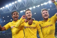 Fussball CHL 14/15 Achtelfinale: JUBEL Borussia Dortmund