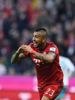 Fussball 1. Bundesliga Saison 15/16: FC Bayern Muenchen -  FC Schalke 04