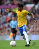 FUSSBALL Olympia 2012 Maenner: Brasilien - Weissrussland