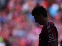 Fussball, 1. Bundesliga  Saison 2013/2014: Mario Mandzukic (FC Bayern Muenchen)