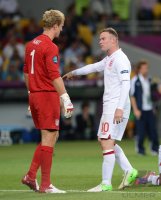 Fussball International Europameisterschaft 2012: England - Italien