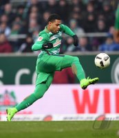 Fussball Bundesliga Saison 16/17: SV Werder Bremen - Borussia Moenchengladbach
