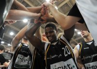 Basketball 1. Bundesliga  11/12:  Walter Tigers Tuebingen - ENBW Ludwigsburg