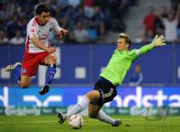 Fussball 1. Bundesliga  Saison 2010/2011: Hamburger SV - Schalke 04