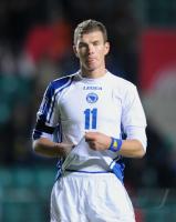 Fussball WM-Qualifikation:  DZEKO (Bosnien-Herzegowina)