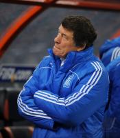 Fussball International  Trainer Otto Rehhagel (Griechenland)