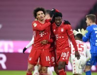 Fussball 1. Bundesliga Saison 20/21: FC Bayern Muenchen - 1.FSV Mainz 05