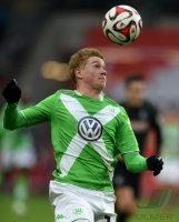 Fussball, 1. Bundesliga  Saison 2014/2015: VfL Wolfsburg - SC Freiburg