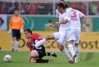 Fussball DFB Pokal 1. Runde  09/10  Spvgg Neckarelz - FC Bayern Muenchen