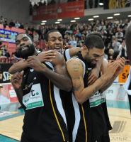 Basketball  1. Bundesliga  09/10  Walter Tigers Tuebingen - Brose Baskets