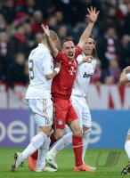 FUSSBALL INTERNATIONAL  CHL HALBFFINALE 11/12:  FC Bayern Muenchen - Olympic Marseille