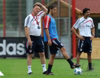 Fussball 1. Bundesliga: Training beim FC Bayern Muenchen