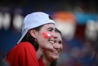 Fussball Frauen Euro 2025  Eroeffnungsspiel: Schweiz - Norwegen