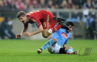 Fussball CHL  Saison 2011/2012:  FC Bayern Muenchen - SSC Neapel