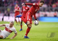 Fussball 1. Bundesliga Saison 18/19: FC Bayern Muenchen - VfB Stuttgart