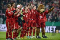 FUSSBALL DFB POKAL  Saison 2012/2013:  JUBEL FC Bayern Muenchen