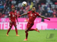 Fussball 1. Bundesliga Saison 15/16: Arturo Vidal (FC Bayern Muenchen)