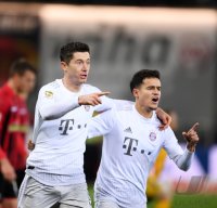 Fussball 1. Bundesliga Saison 19/20: SC Freiburg - FC Bayern Muenchen