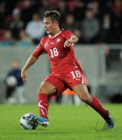 Fussball U21-EURO 2011 Halbfinale:  Amir Abrashi (Schweiz)