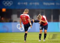 FUSSBALL  Olympia 2008   Vorrunde  Frauen   Neuseeland - Norwegen