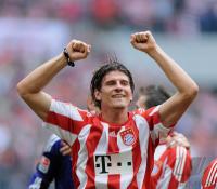 Fussball 1. Bundesliga : JUBEL  GOMEZ   (FC Bayern Muenchen)