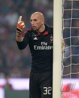 FUSSBALL International Serie A 2012/2013: Torwart Marco Amelia (AC Mailand)