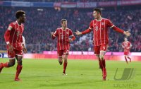 Fussball  1.Bundesliga   Saison 17/18: FC Bayern Muenchen - SV Werder Bremen