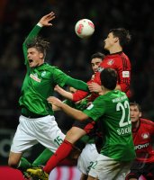 Fussball 1. Bundesliga Saison 12/13: SV Werder Bremen - Bayer 04 Leverkusen