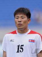 FUSSBALL INTERNATIONAL:  Kim Yong Jun (Nordkorea)