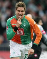 Fussball 1. Bundesliga: Bremen - Moenchengladbach, jubel KLASNIC