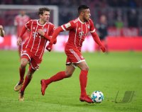 Fussball  1.Bundesliga   Saison 17/18: FC Bayern Muenchen - Hannover 96
