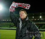 FUSSBALL 2.BL   JUBEL; SSV Trainer Frank Wormuth