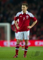 FUSSBALL INTERNATIONALES TESTSPIEL: Daenemark - Schweden