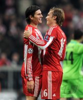 Fussball Champions League  Saison 2010/2011: FC Bayern  Muenchen  - CFR 1907 Cluj