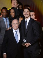Fussball International  FIFA Ballon d Or 2013: Zlatan Ibrahimovic (Schweden)