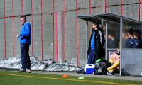 Fussball B - Junioren Bundesliga:  TuS Ergenzingen Trainer Harald Zimmermann