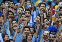 FUSSBALL WM 2014, Achtelfinale: Kolumbien - Uruguay