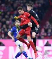 Fussball 1. Bundesliga Saison 19/20: FC Bayern Muenchen -  FC Schalke 04