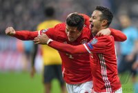 Fussball CHL 16/17 Achtelfinale: FC Bayern Muenchen - Arsenal London