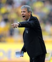 Fussball 1. Bundesliga: Trainer Lucien Favre (Borussia Moenchengladbach)