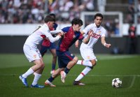 FUSSBALL Fussball UEFA Youth League 24/25: VfB Stuttgart - FC Barcelona