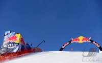 Ski Alpin  Herren  Abfahrt  Kitzbuehel 2013; Red Bull Bogen
