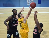 Basketball 1. Bundesliga 15/16 Hauptrunde: Walter Tigers Tuebingen -  Giessen 46ers