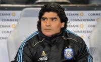 Fussball Nationalmannschaft: Trainer Diego Armando Maradona (ARG)