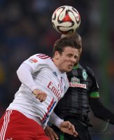Fussball, 1. Bundesliga  Saison 2014/2015: Hamburger SV - SV Werder Bremen