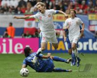 Fussball WM 2006:Tschechien - Italien , Czech Republik - Italy