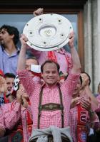 Fussball 1. Bundesliga :  JUBEL  Manager Christian Nerlinger  (FC Bayern Muenchen)
